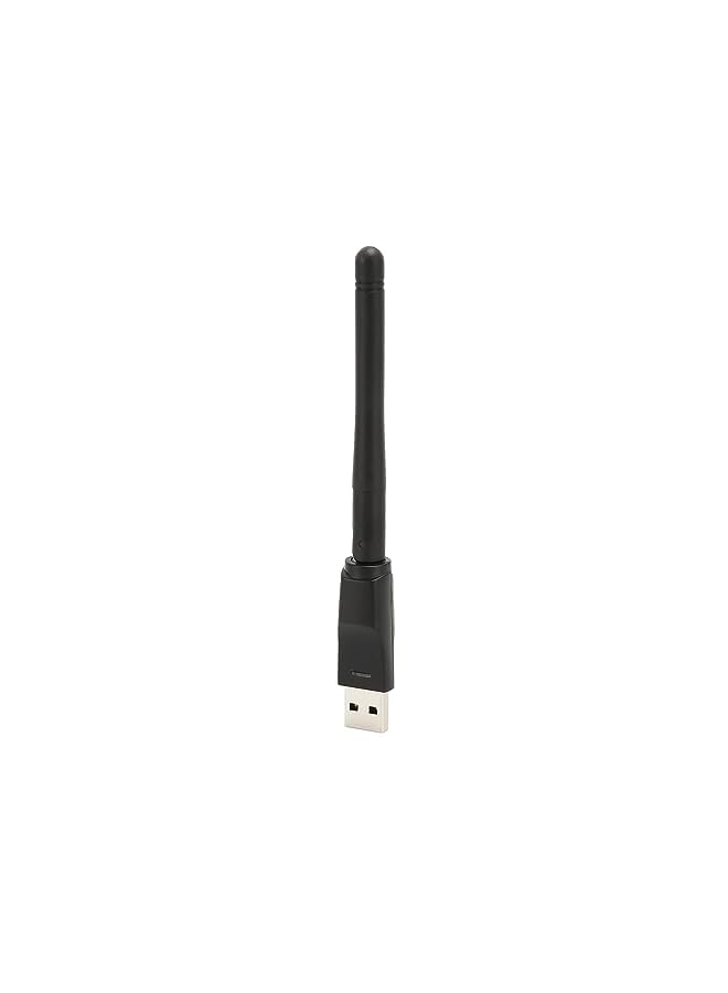 محول شبكة لاسلكي، محول واي فاي USB، سرعة 150 ميجابت في الثانية، متوافق على نطاق واسع مع أجهزة IPTV ومشغلات البث. - Image 1